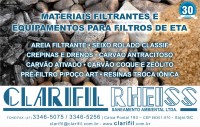 Clarifil Rheiss - Filtro e Saneamento